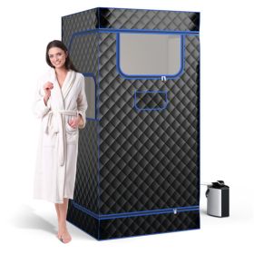 Portable sauna tent room-Black